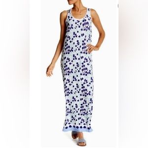 Tommy Bahama Silk Border Tiles Maxi Dress